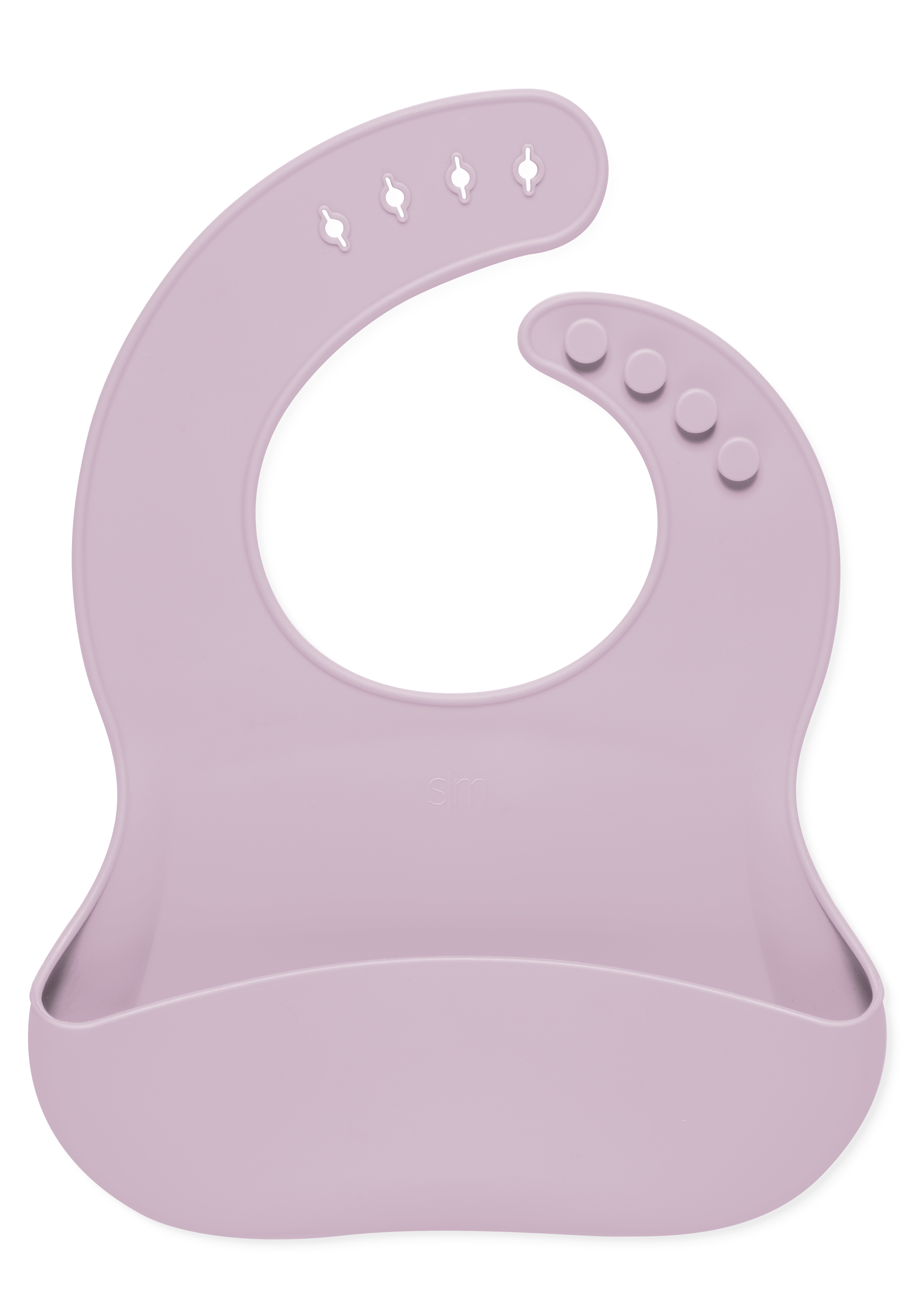 Bennett Silicone Bib - Lavender Mist