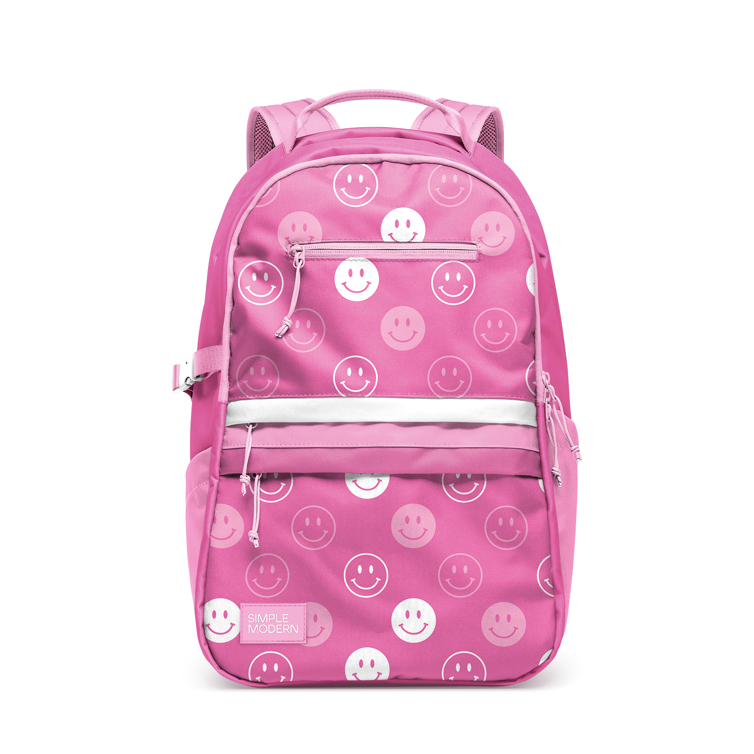 Ellis Backpack 20L - Pink Happy Faces / Polyester