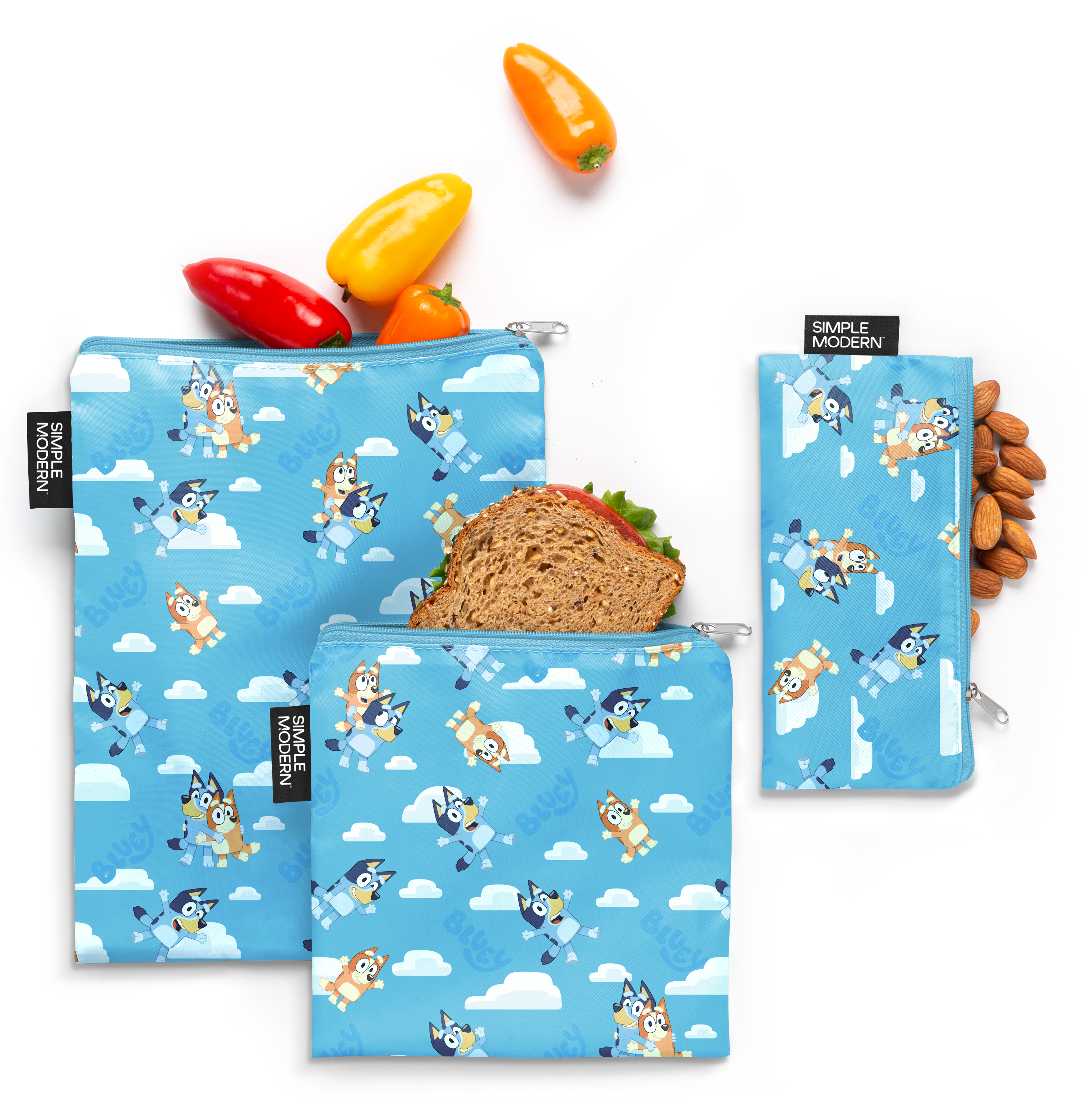 Ellie Snack Bag - Bluey Sky / ESB