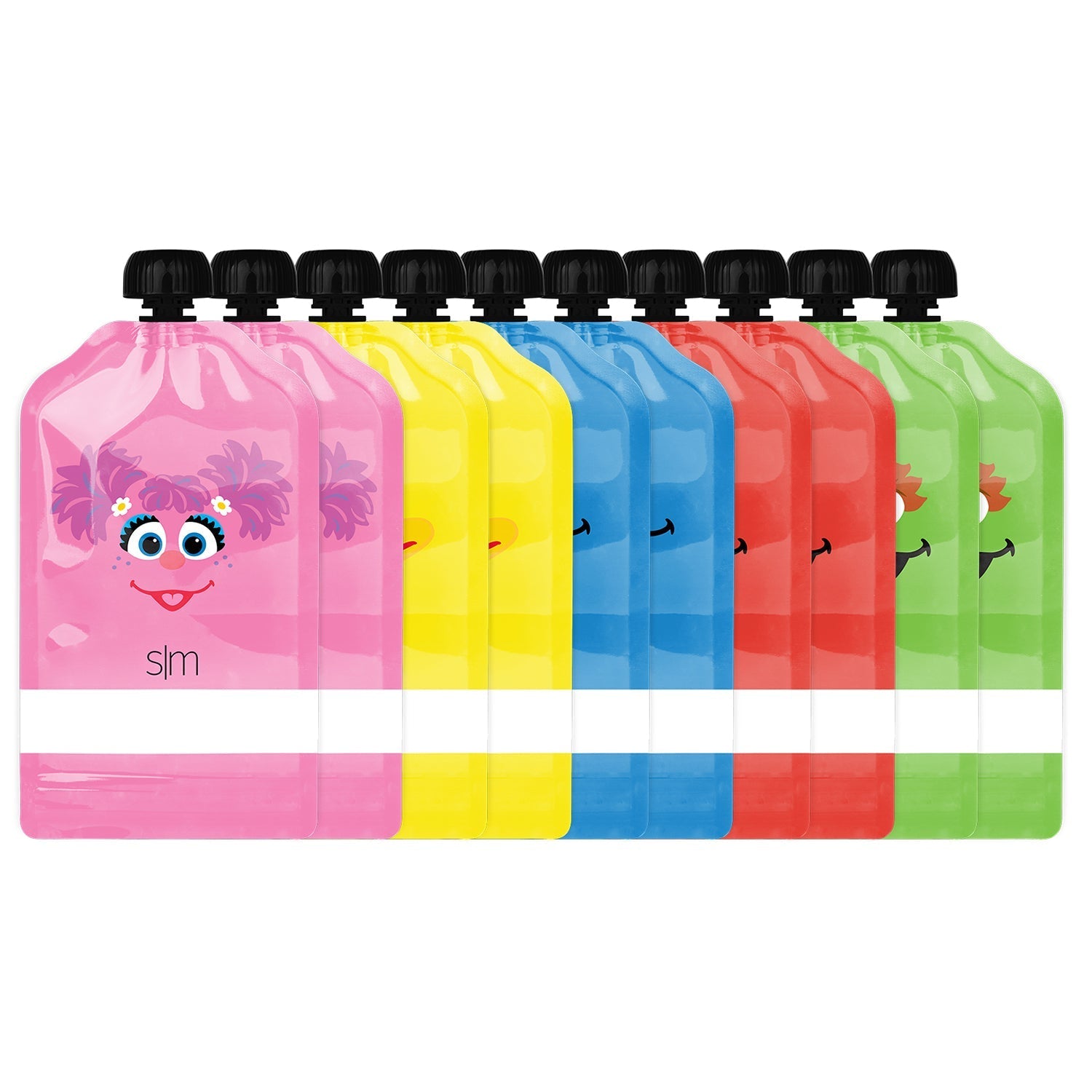 Joey Reusable Food Pouches - Joey Sesame Street