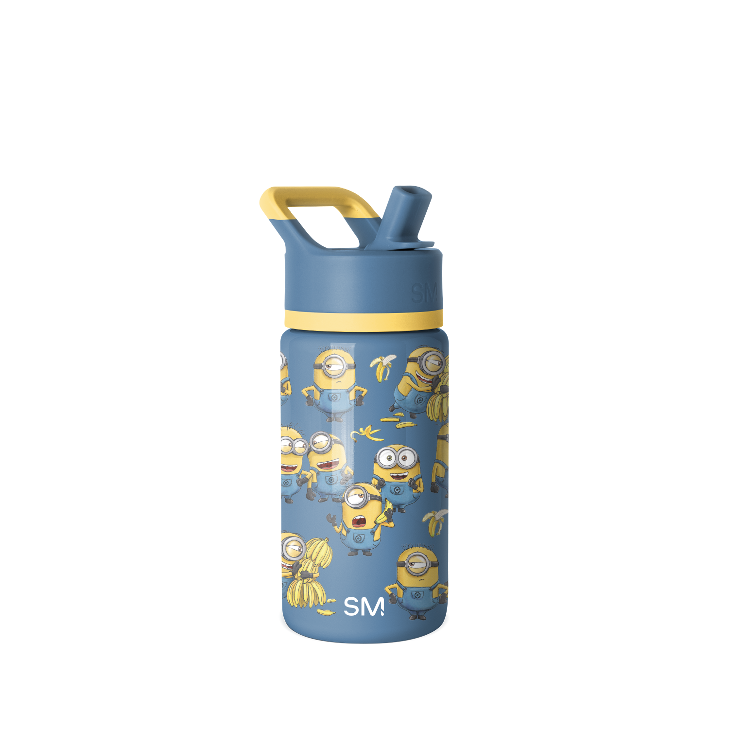Summit Kids Water Bottle with Straw Lid - 14oz - Minions Unite / Straw / SM2