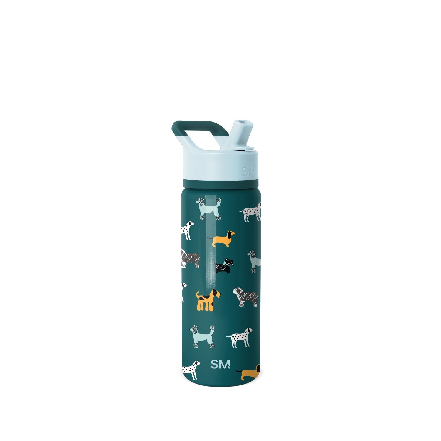 Summit Kids Water Bottle with Straw Lid - 18oz - SM2 - Dog Days