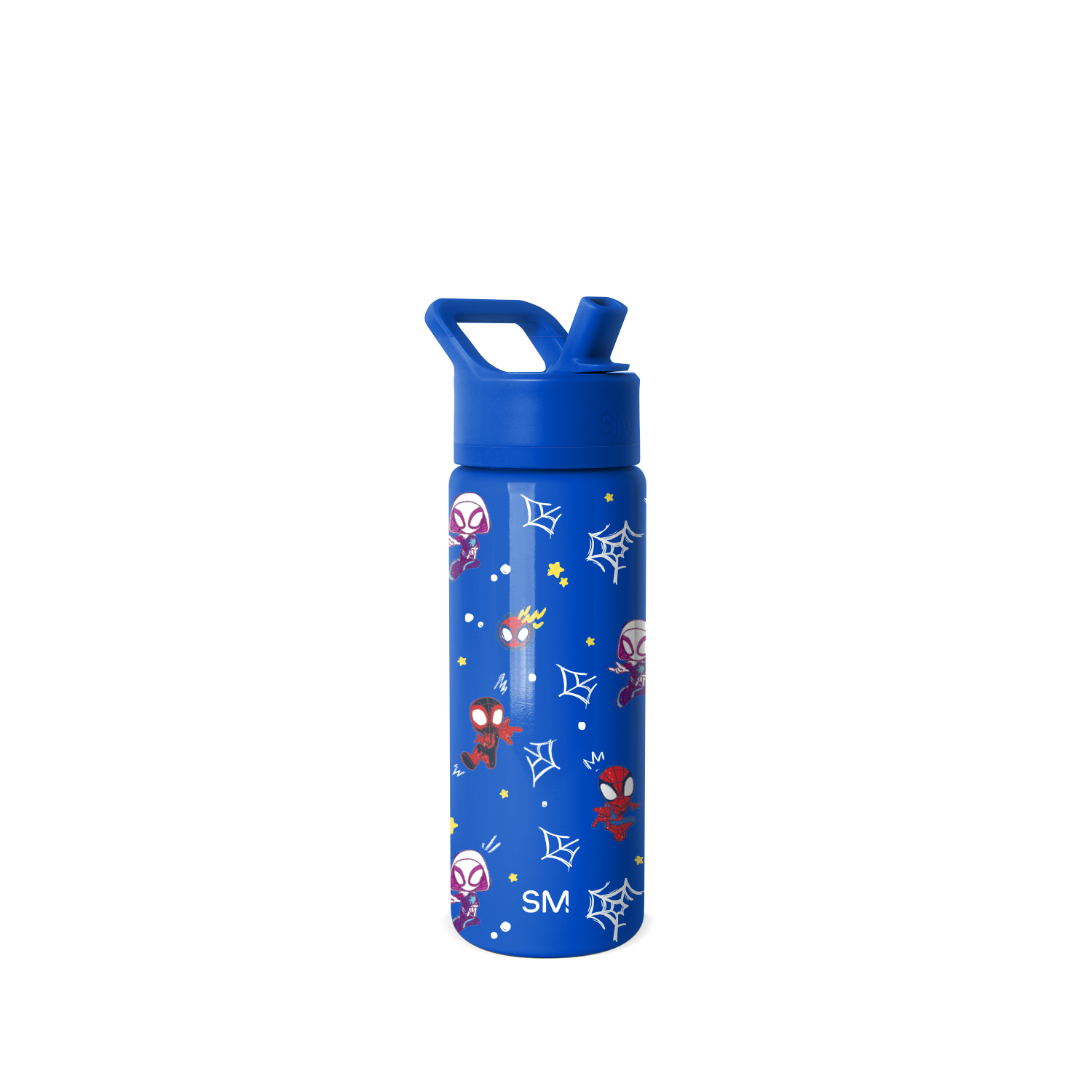 Summit Kids Water Bottle with Straw Lid - 18oz - SM2 - Spidey and Friends