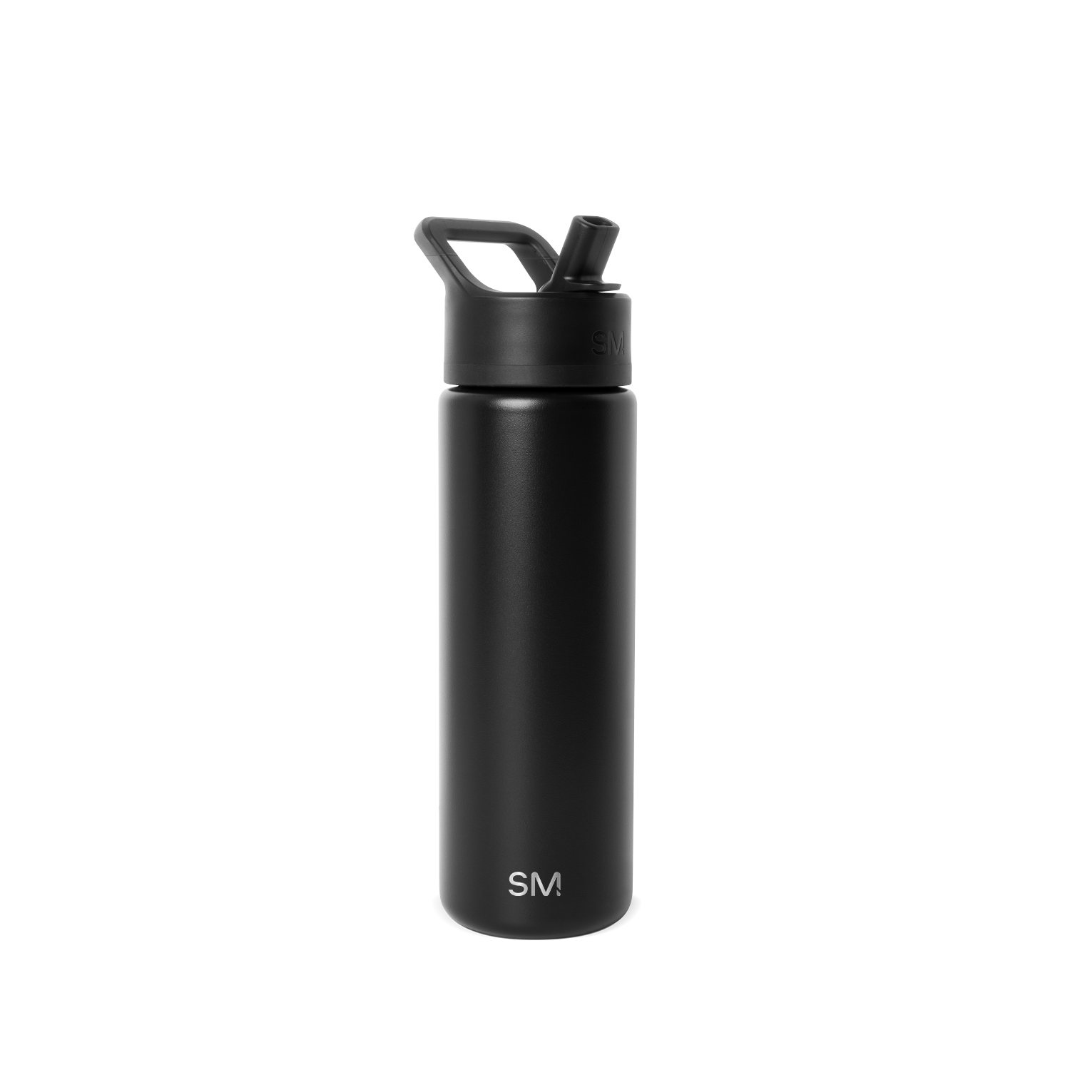 Summit Water Bottle with Straw Lid - 22oz / Midnight Black