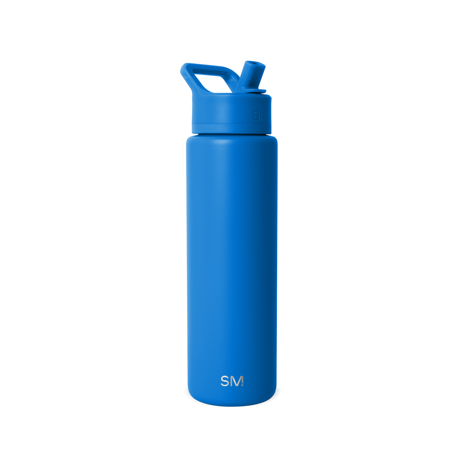 Summit Water Bottle with Straw Lid - 30oz / Supersonic Blue