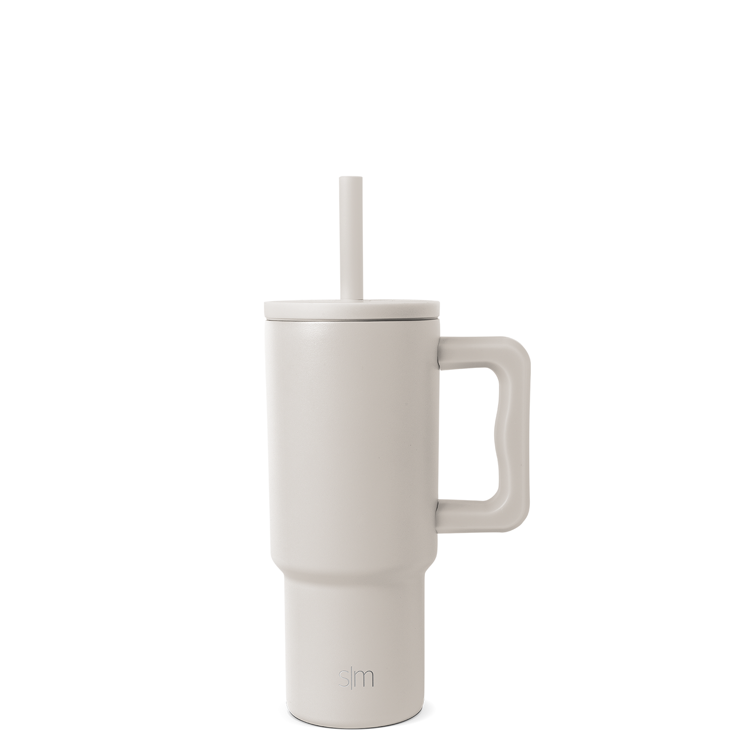 Trek Kids Tumbler with Silicone Straw Lid - 24oz / Almond Birch