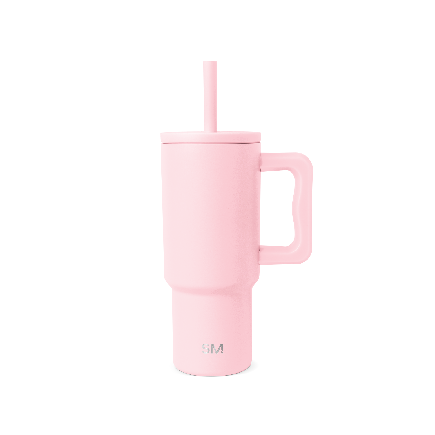 Trek Kids Tumbler with Silicone Straw Lid - 24oz / Blush