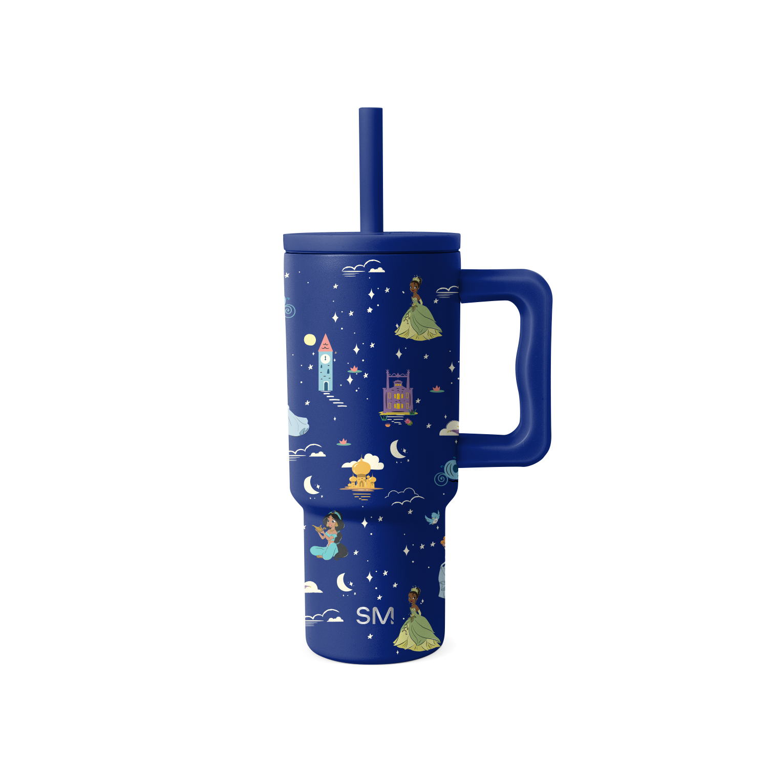 Trek Kids Tumbler with Silicone Straw Lid - 24oz / Princess Dreams