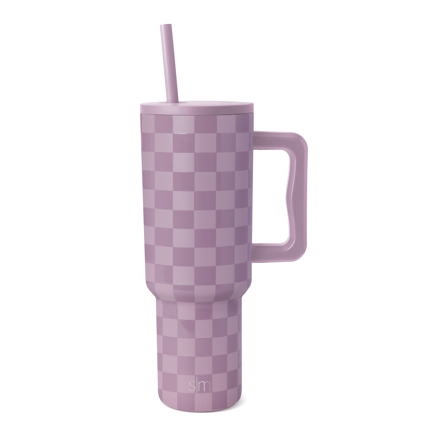 Trek Tumbler - 40oz / Lavender Checkmate